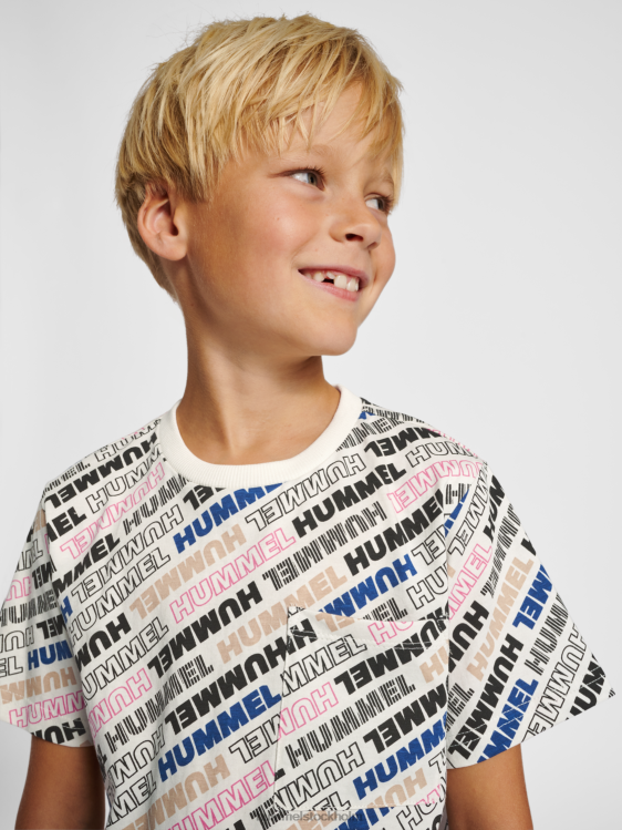 se Hummel barn hmlcaleb t-shirt s/s LL40V4795 \"bomull t-shirt\"
