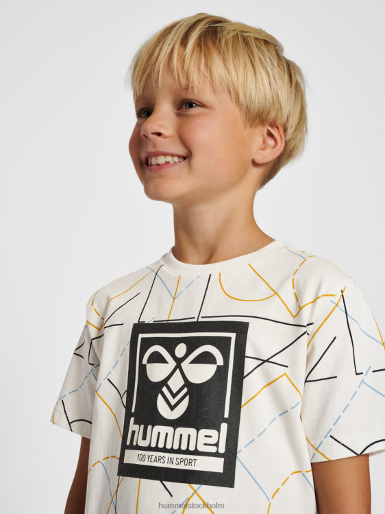 se Hummel barn hmlcarlos t-shirt s/s LL40V4959 \"klassisk t-shirt\"