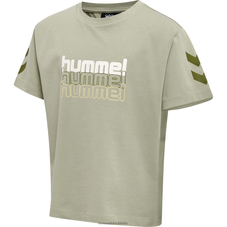 se Hummel barn hmlcloud lös t-shirt s/s LL40V6100 "t-shirt"