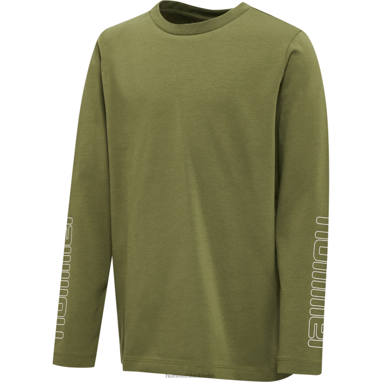 se Hummel barn hmlcloud t-shirt l/s LL40V5940 "långärmad t-shirt"