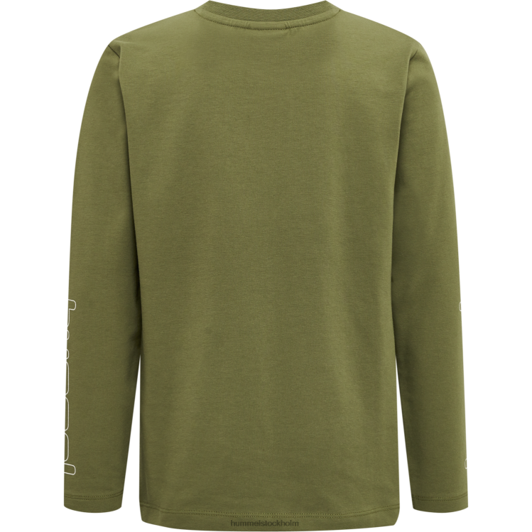 se Hummel barn hmlcloud t-shirt l/s LL40V5940 \"långärmad t-shirt\"