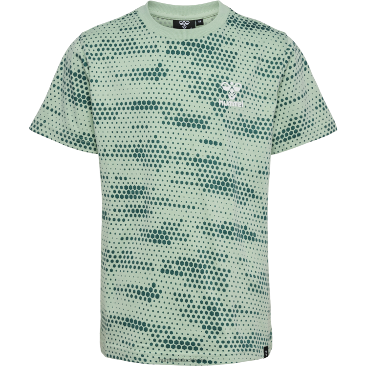 se Hummel barn hmlcolton t-shirt s/s LL40V4878 \"kortärmad t-shirt\"