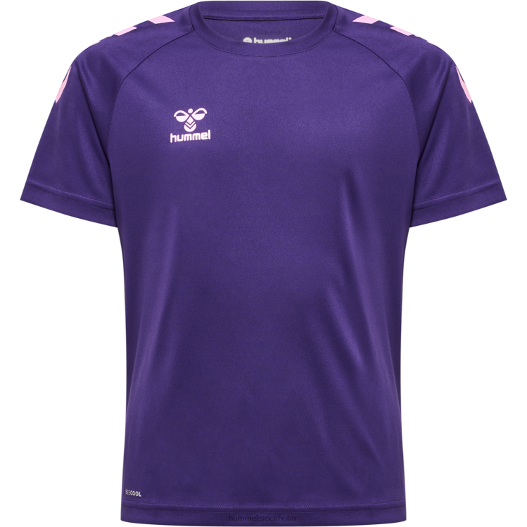 se Hummel barn hmlcore xk core poly t-shirt s/s LL40V5634 \"t-shirt\"