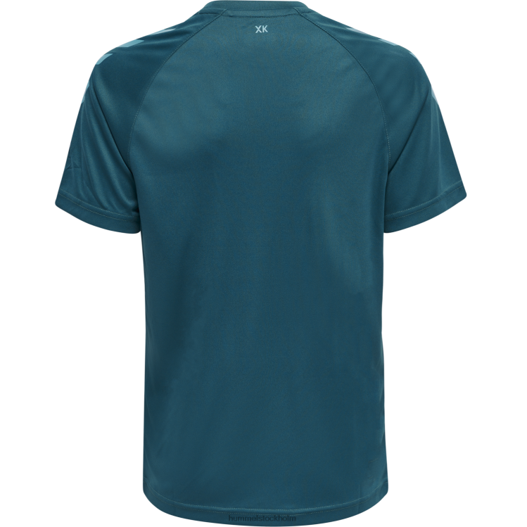se Hummel barn hmlcore xk core poly t-shirt s/s LL40V6122 \"t-shirt\"
