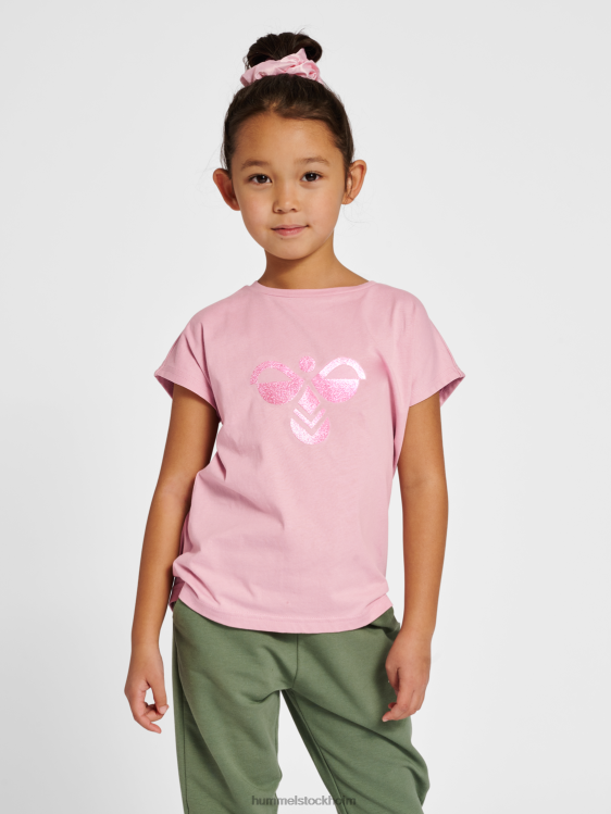 se Hummel barn hmldiez t-shirt s/s LL40V4678 "jersey t-shirt"