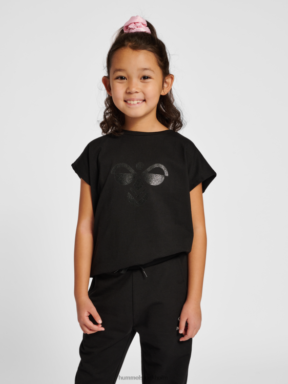 se Hummel barn hmldiez t-shirt s/s LL40V4752 "jersey t-shirt"
