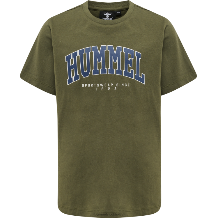 se Hummel barn hmlfast t-shirt s/s LL40V6256 \"t-shirt\"