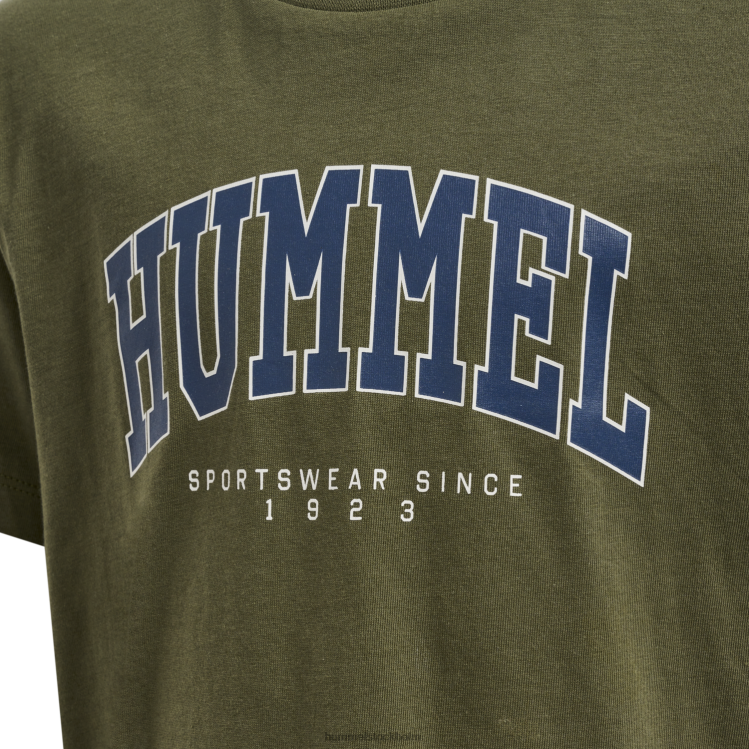 se Hummel barn hmlfast t-shirt s/s LL40V6256 \"t-shirt\"