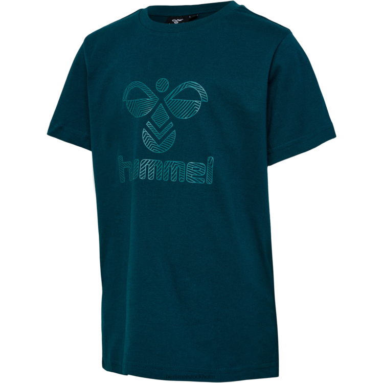 se Hummel barn hmlfastwo t-shirt s/s LL40V5825 "t-shirt"
