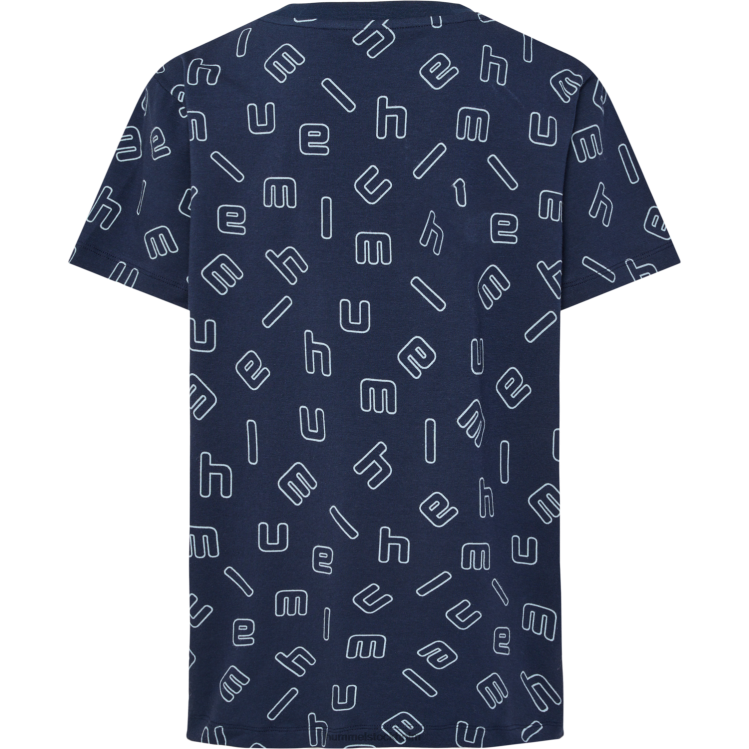 se Hummel barn hmlflow aop t-shirt s/s LL40V5761 \"t-shirt\"