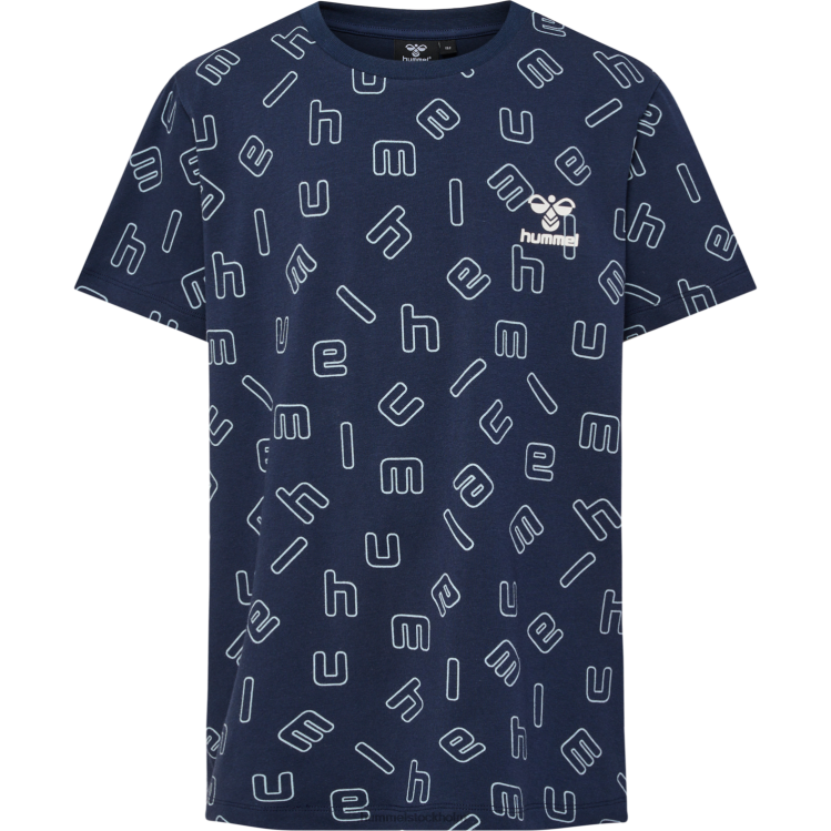 se Hummel barn hmlflow aop t-shirt s/s LL40V5761 \"t-shirt\"