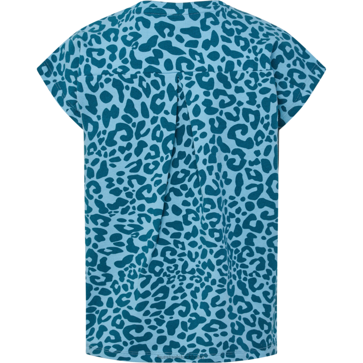 se Hummel barn hmlflowy aop t-shirt s/s LL40V5779 \"t-shirt i bomullsblandning\"