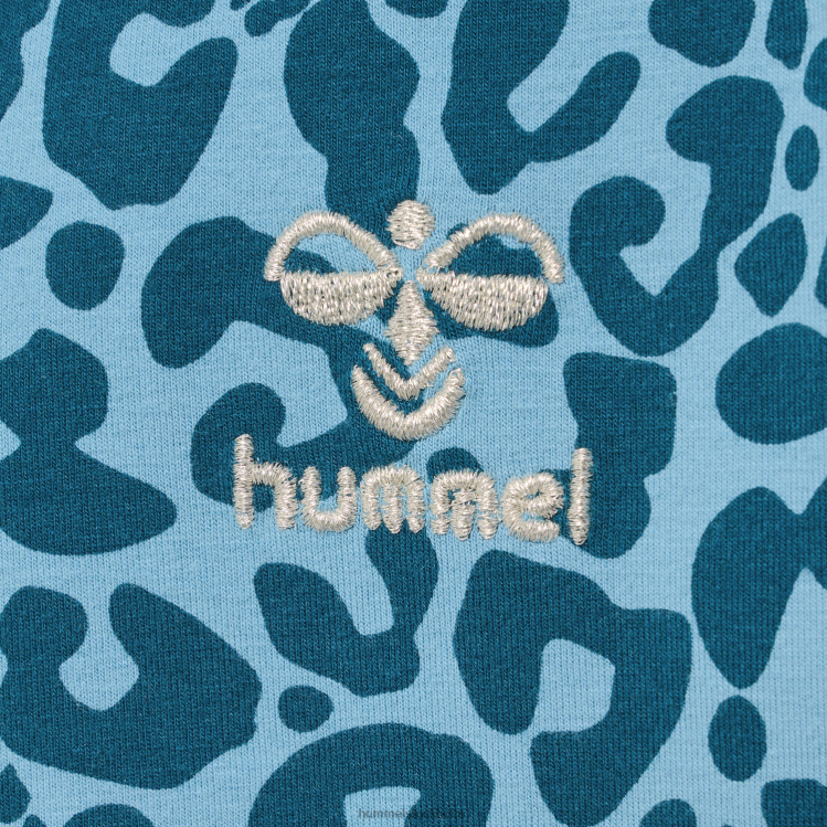se Hummel barn hmlflowy aop t-shirt s/s LL40V5779 \"t-shirt i bomullsblandning\"