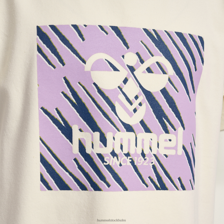 se Hummel barn hmlflowy volang t-shirt s/s LL40V5766 \"t-shirt i bomullsblandning\"