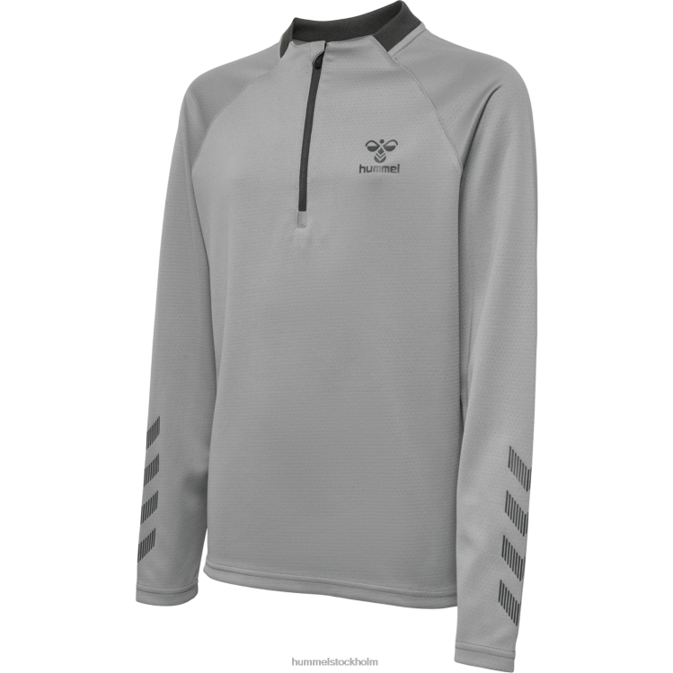 se Hummel barn hmlgg12 action half zip sweat LL40V5261 "topp med halv dragkedja"
