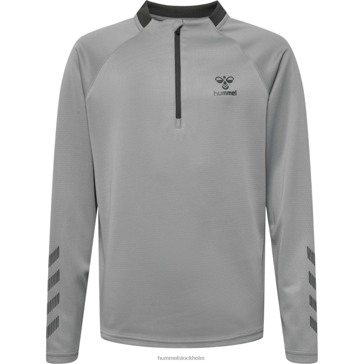 se Hummel barn hmlgg12 action half zip sweat LL40V5261 \"topp med halv dragkedja\"