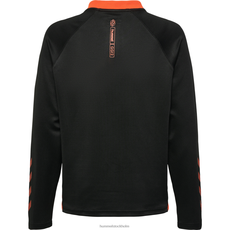 se Hummel barn hmlgg12 action half zip sweat LL40V5475 \"topp med halv dragkedja\"