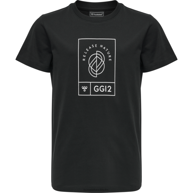 se Hummel barn hmlgg12 t-shirt s/s LL40V5773 \"grafisk t-shirt\"