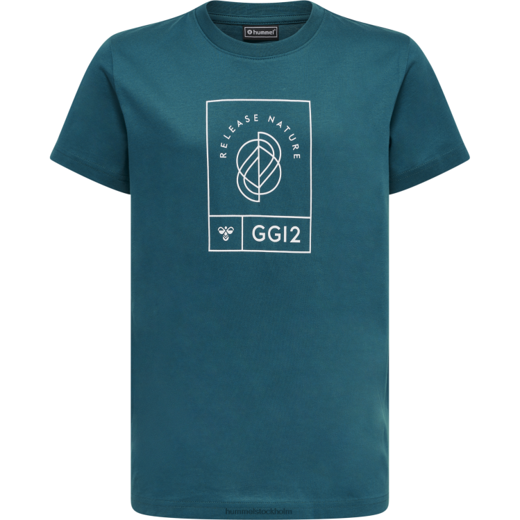 se Hummel barn hmlgg12 t-shirt s/s LL40V6007 \"grafisk t-shirt\"