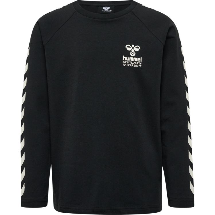 se Hummel barn hmlglobal t-shirt l/s LL40V6409 \"långärmad t-shirt\"