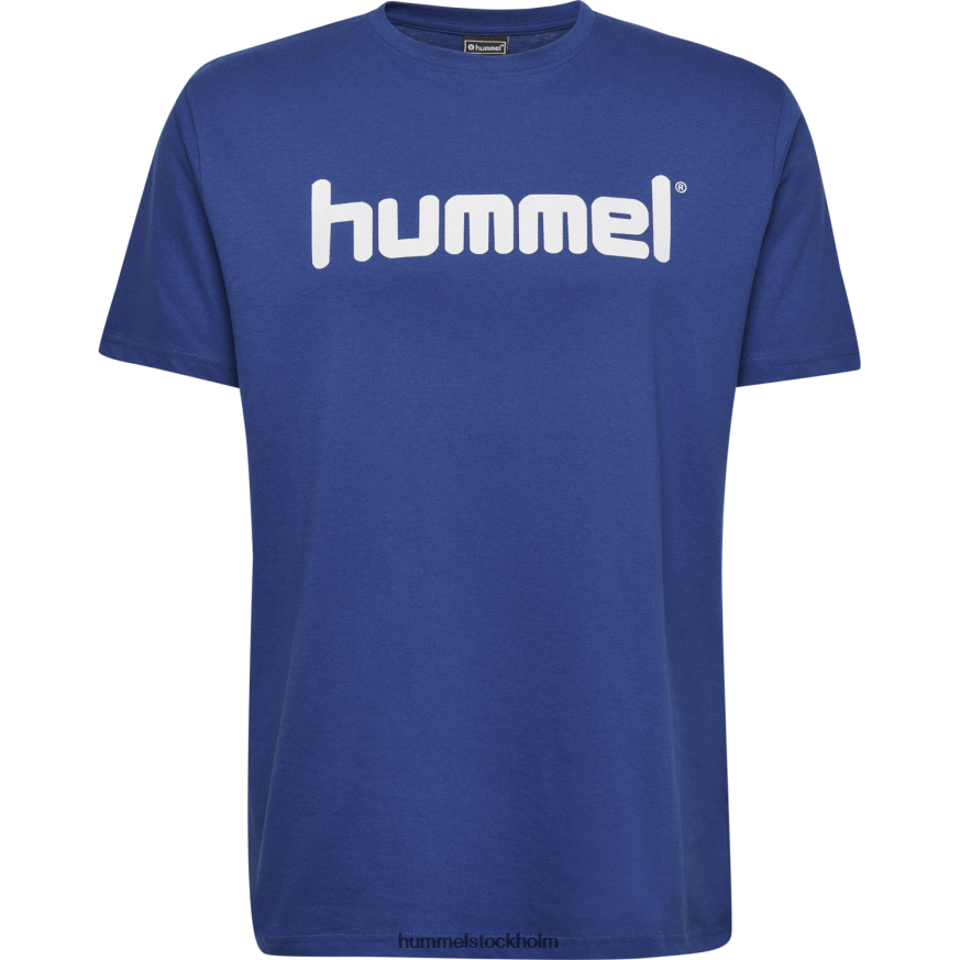 se Hummel barn hmlgo t-shirt med logotyp i bomull s/s LL40V6799