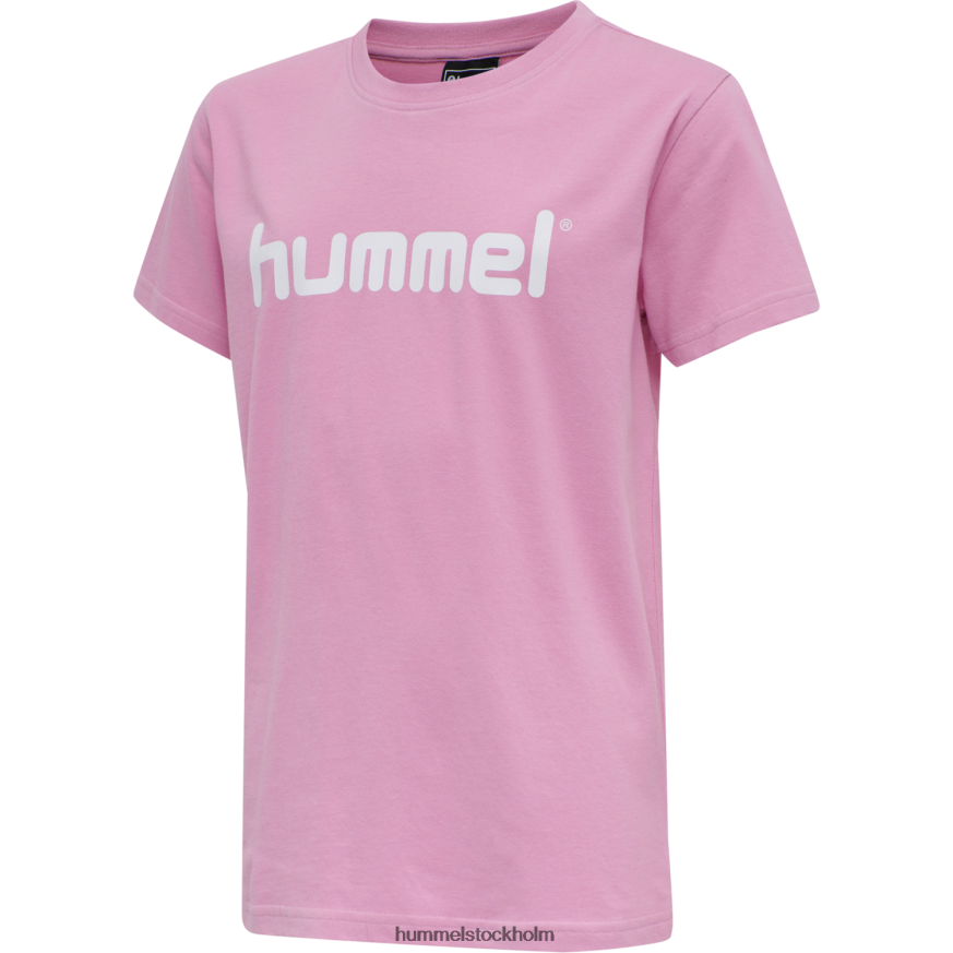 se Hummel barn hmlgo t-shirt med logotyp i bomull s/s LL40V7013