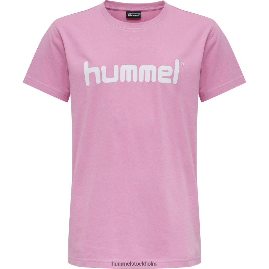 se Hummel barn hmlgo t-shirt med logotyp i bomull s/s LL40V7013