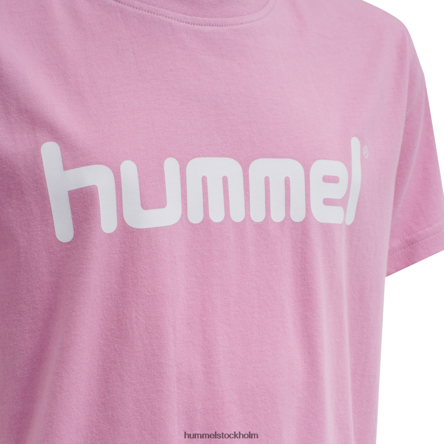 se Hummel barn hmlgo t-shirt med logotyp i bomull s/s LL40V7013