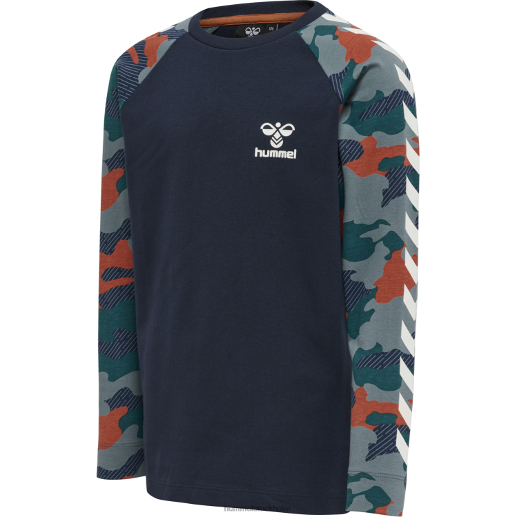 se Hummel barn hmljackson t-shirt l/s LL40V5253 "långärmad t-shirt"
