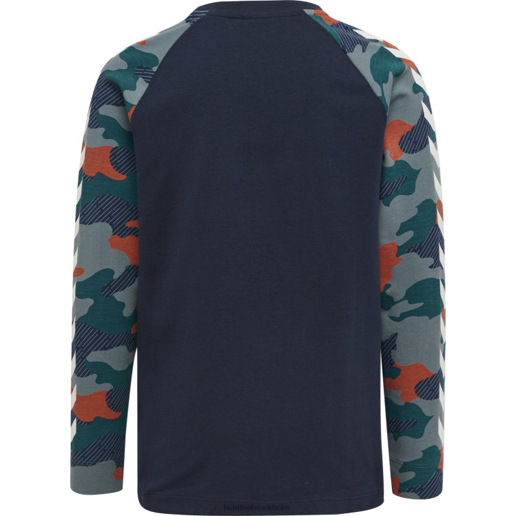 se Hummel barn hmljackson t-shirt l/s LL40V5253 \"långärmad t-shirt\"