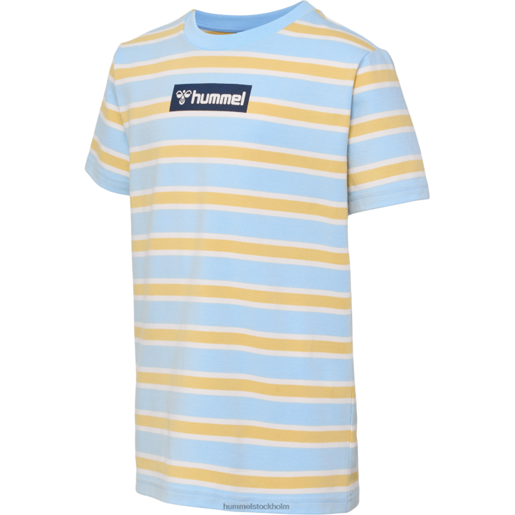 se Hummel barn hmljump randig t-shirt s/s LL40V5747 "t-shirt"