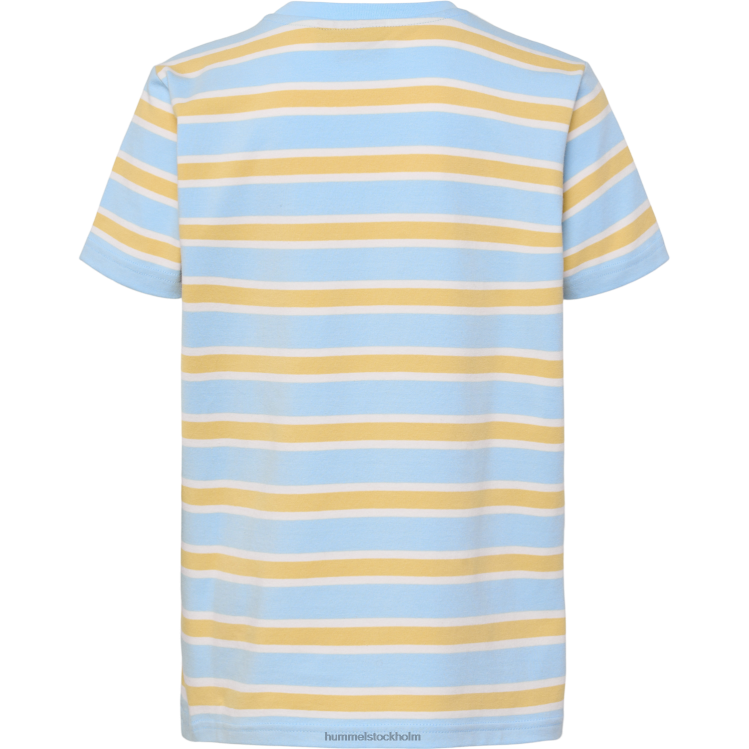 se Hummel barn hmljump randig t-shirt s/s LL40V5747 \"t-shirt\"