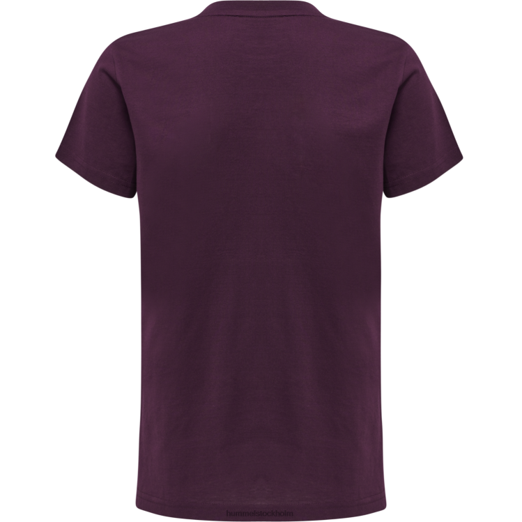 se Hummel barn hmlmove rutnät bomull t-shirt s/s LL40V5039 \"bomull t-shirt\"
