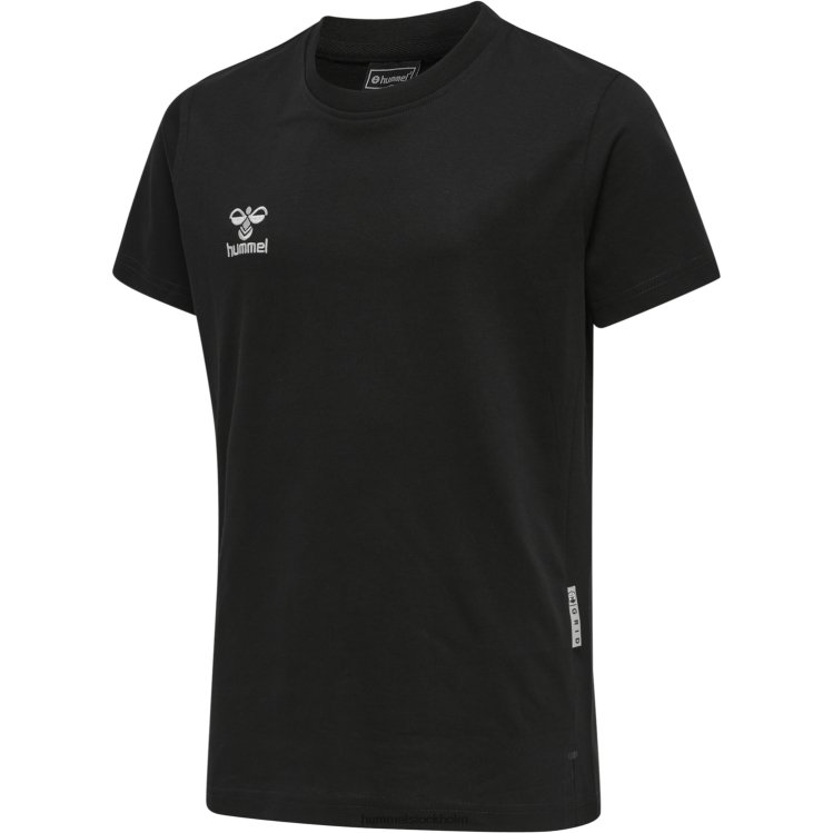 se Hummel barn hmlmove rutnät bomull t-shirt s/s LL40V5182 "bomull t-shirt"