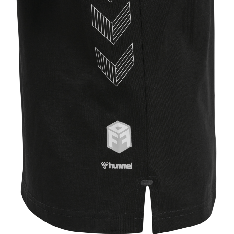 se Hummel barn hmlmove rutnät bomull t-shirt s/s LL40V5182 \"bomull t-shirt\"
