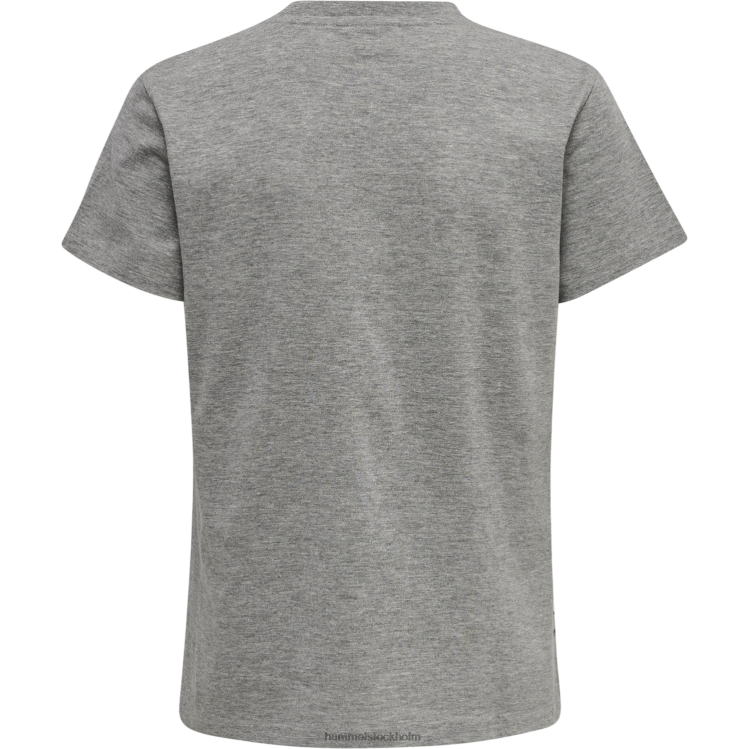 se Hummel barn hmlmove rutnät bomull t-shirt s/s LL40V5329 \"bomull t-shirt\"