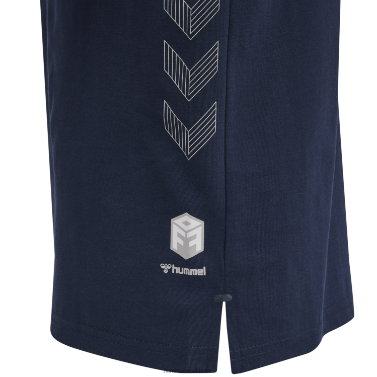 se Hummel barn hmlmove rutnät bomull t-shirt s/s LL40V5330 \"bomull t-shirt\"