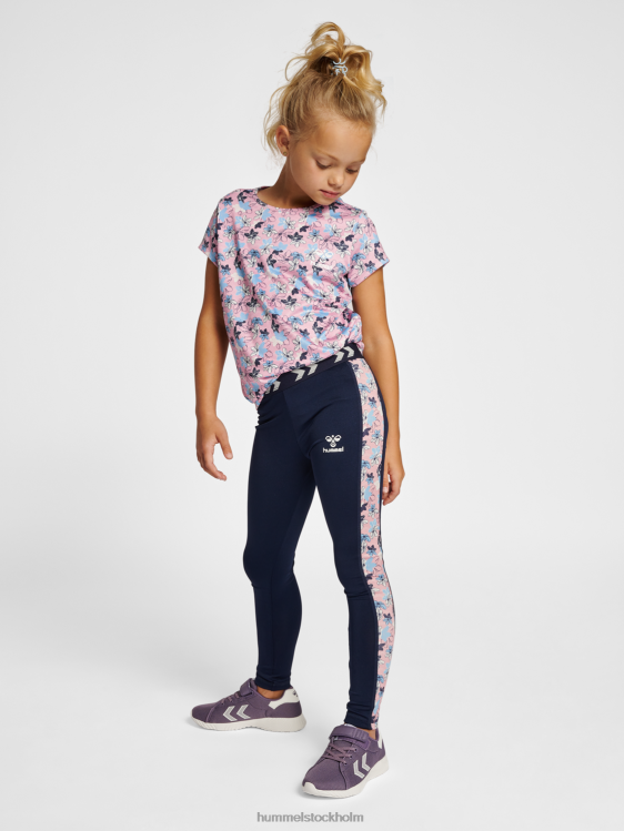 se Hummel barn hmlnanna t-shirt s/s LL40V4744 \"t-shirt med blommönster\"