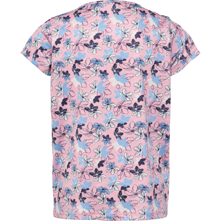 se Hummel barn hmlnanna t-shirt s/s LL40V4744 \"t-shirt med blommönster\"