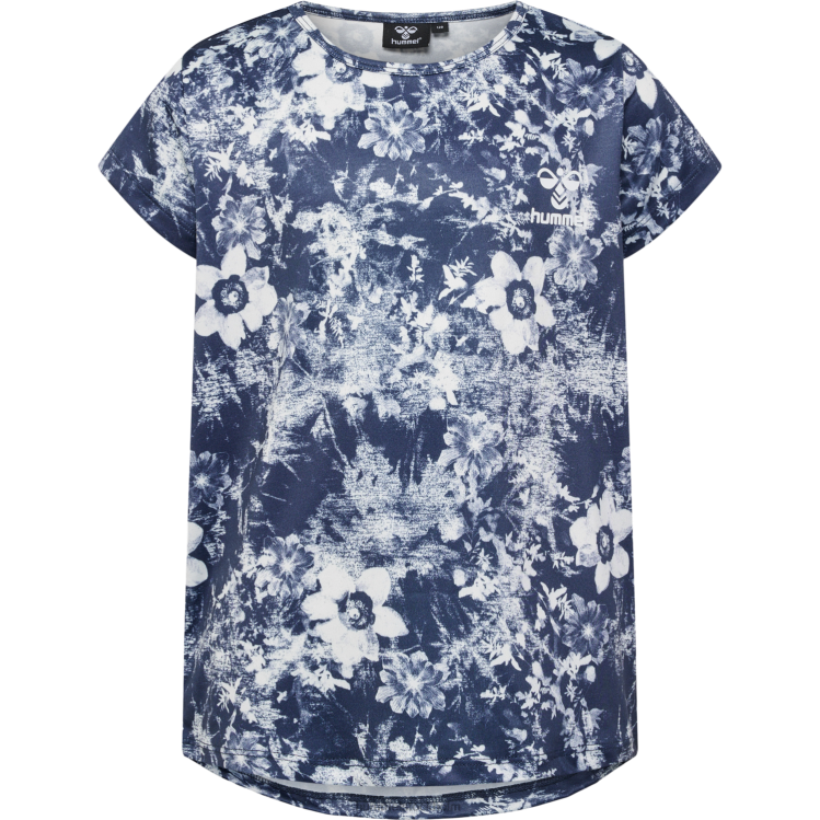 se Hummel barn hmlnanna t-shirt s/s LL40V4753 \"t-shirt med blommönster\"
