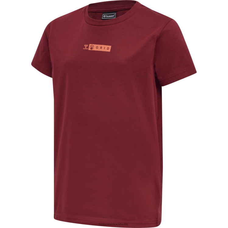 se Hummel barn hmloffgrid tee s/s LL40V5296 "t-shirt"