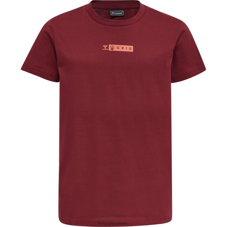 se Hummel barn hmloffgrid tee s/s LL40V5296 \"t-shirt\"