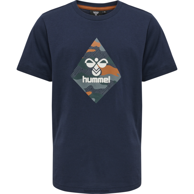 se Hummel barn hmloliver t-shirt s/s LL40V6003 \"kortärmad t-shirt\"