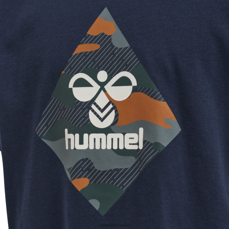 se Hummel barn hmloliver t-shirt s/s LL40V6003 \"kortärmad t-shirt\"