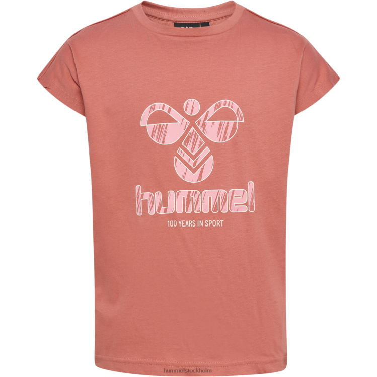 se Hummel barn hmlolivia t-shirt s/s LL40V4692 \"kortärmad t-shirt\"