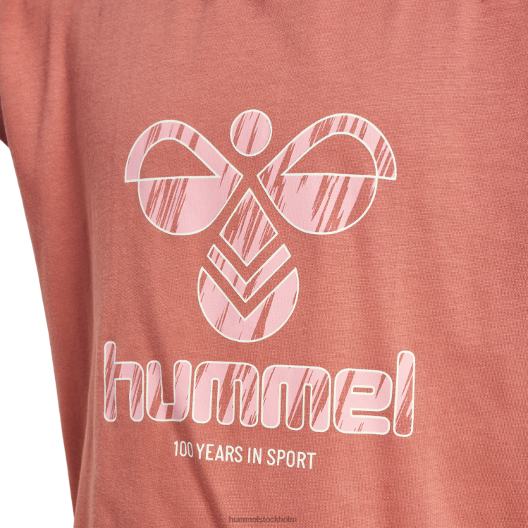 se Hummel barn hmlolivia t-shirt s/s LL40V4692 \"kortärmad t-shirt\"