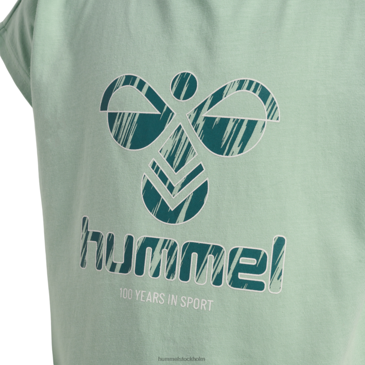 se Hummel barn hmlolivia t-shirt s/s LL40V4842 \"kortärmad t-shirt\"