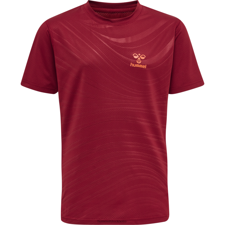 se Hummel barn hmlongrid poly tee s/s LL40V5250 \"t-shirt\"