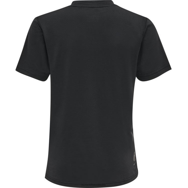se Hummel barn hmlongrid poly tee s/s LL40V5573 \"t-shirt\"