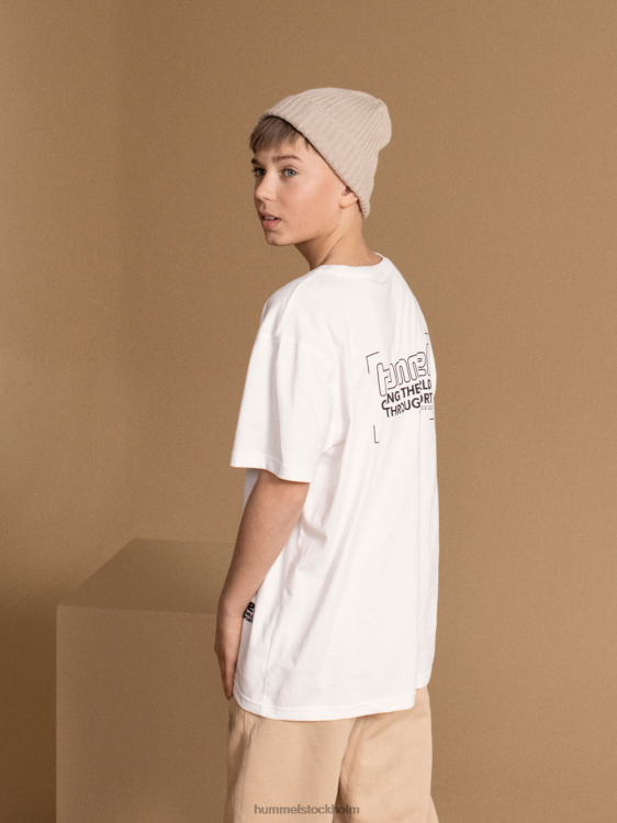 se Hummel barn hmlpure back t-shirt s/s LL40V4823 "klassisk t-shirt"